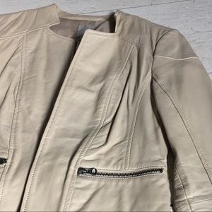Halogen Leather Jacket